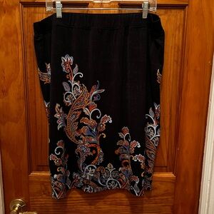 DONATED TO CHARITY Bob Mackie Wearable Art Skirt